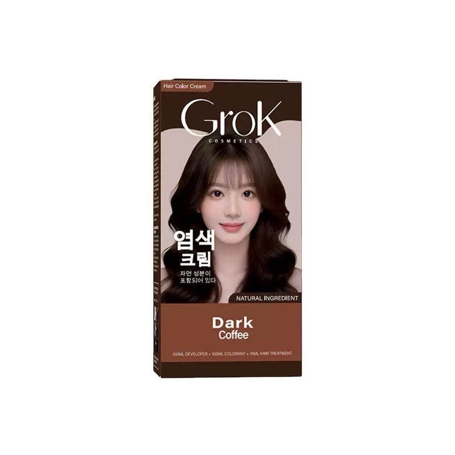 GroK Dark Coffee GK-25 Dark Coffee крем-краска 215 мл.